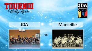 Basket Tournoi Willy Nowe – JDA vs HSB Marseille