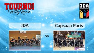 Basket Tournoi Willy Nowe – JDA vs Paris