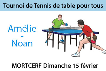 Tournoi de tennis de table