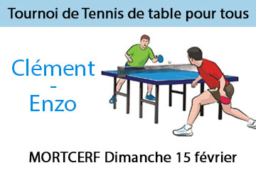 Tournoi de tennis de table