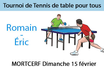 Tournoi de Tennis de table
